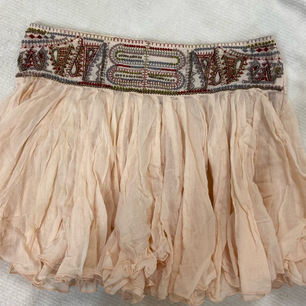 Free People short skirt from India size M